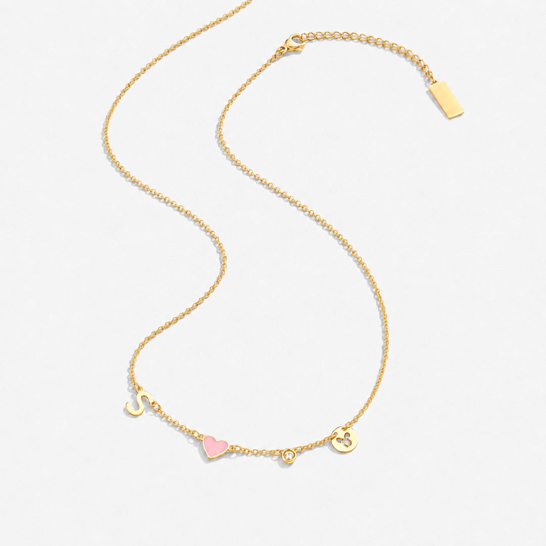 Collar Mia oro con charms