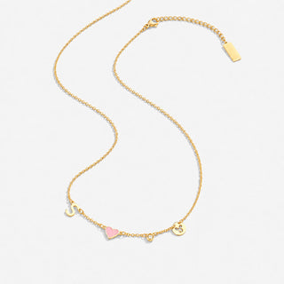 Collar Mia oro con charms