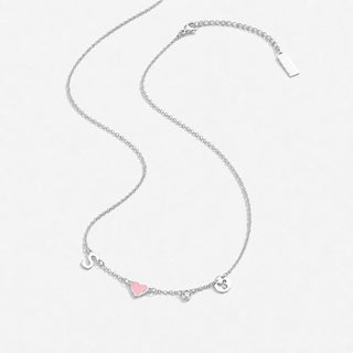Collar Mia plata con charms