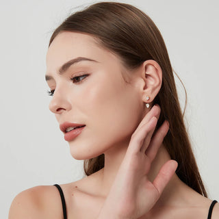 Pendientes Dos Gotas puestos
