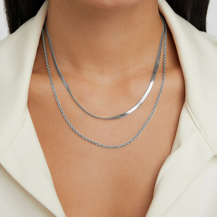 Collar Mireia plata