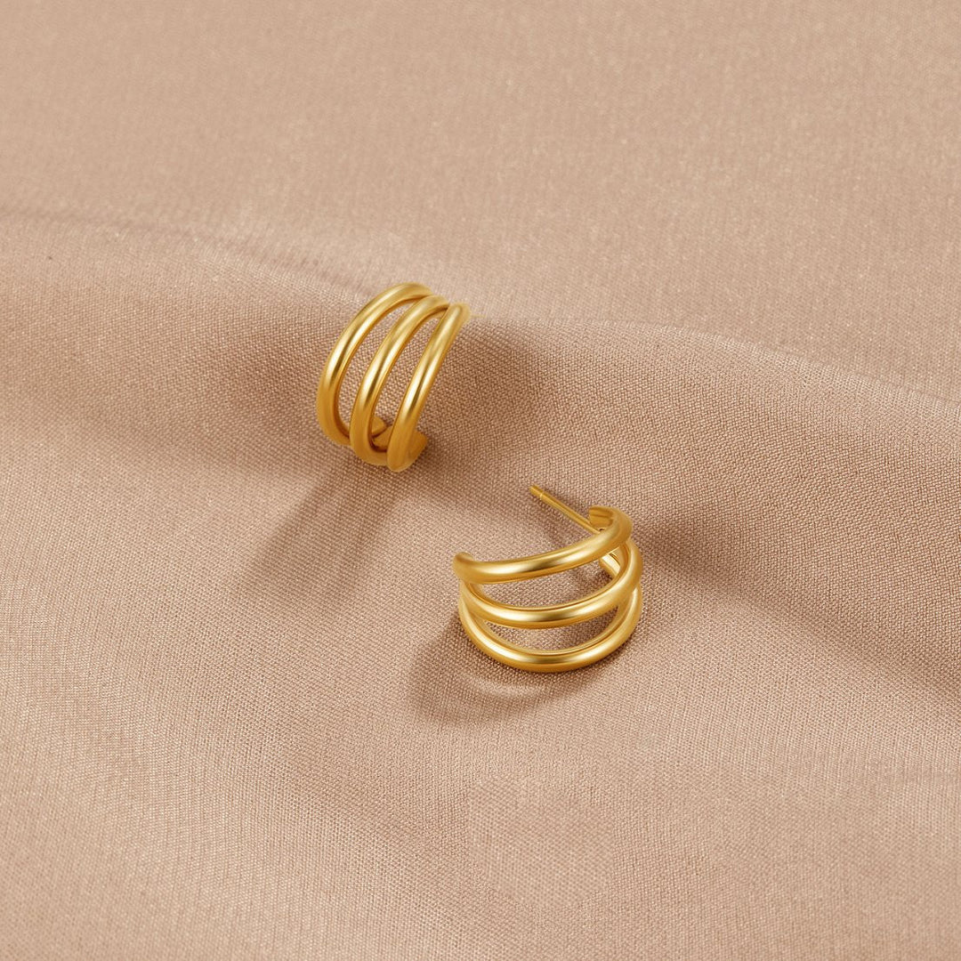 PENDIENTES VIOLETA