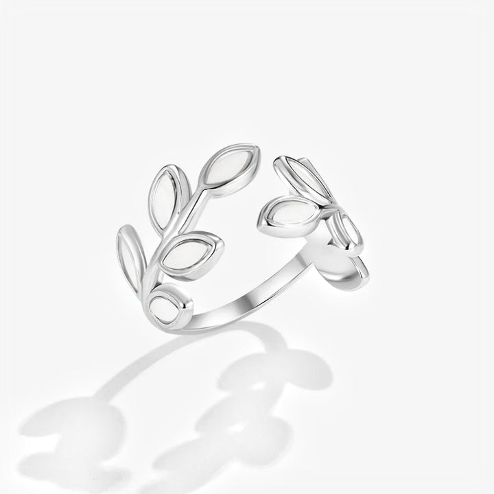 Anillo Laurel plata