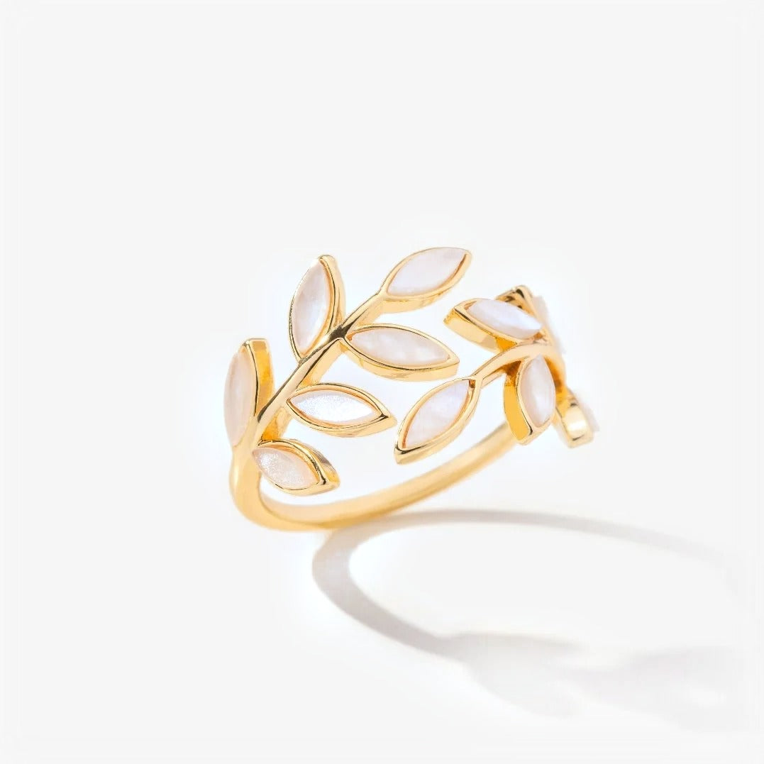 Anillo Laurel oro