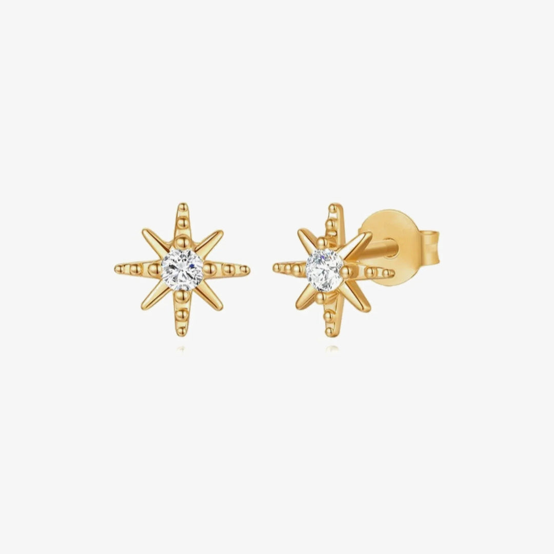 Pendientes Alba oro
