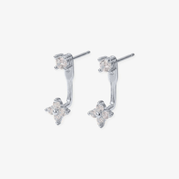 Pendientes Aura plata
