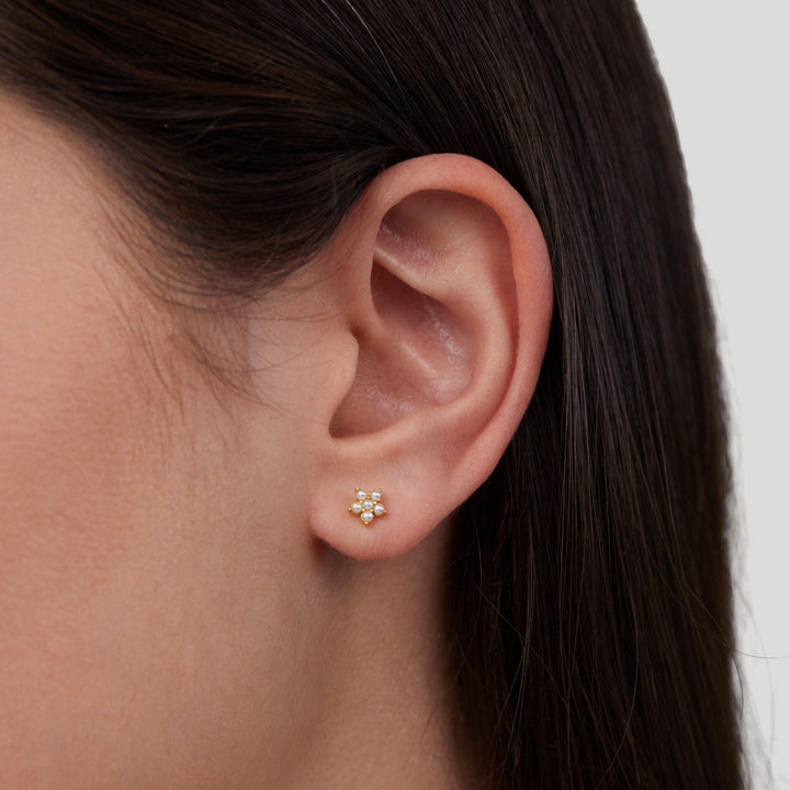Pendientes Flor