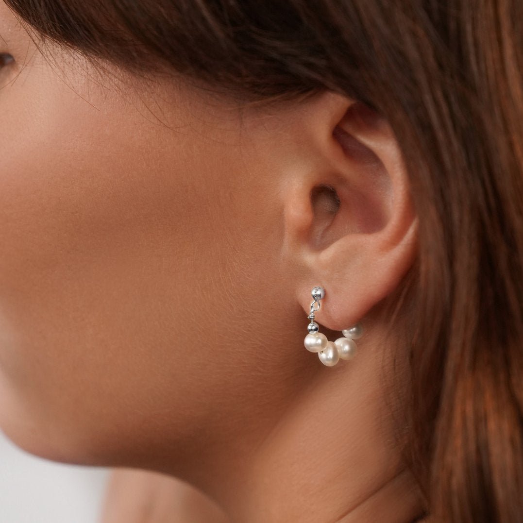 Pendientes Celia plata