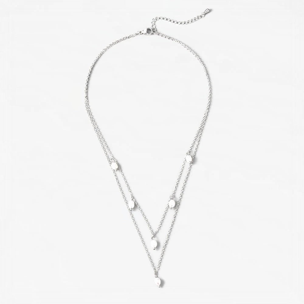 Collar Kayla plata