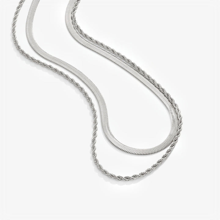 Collar Mireia plata