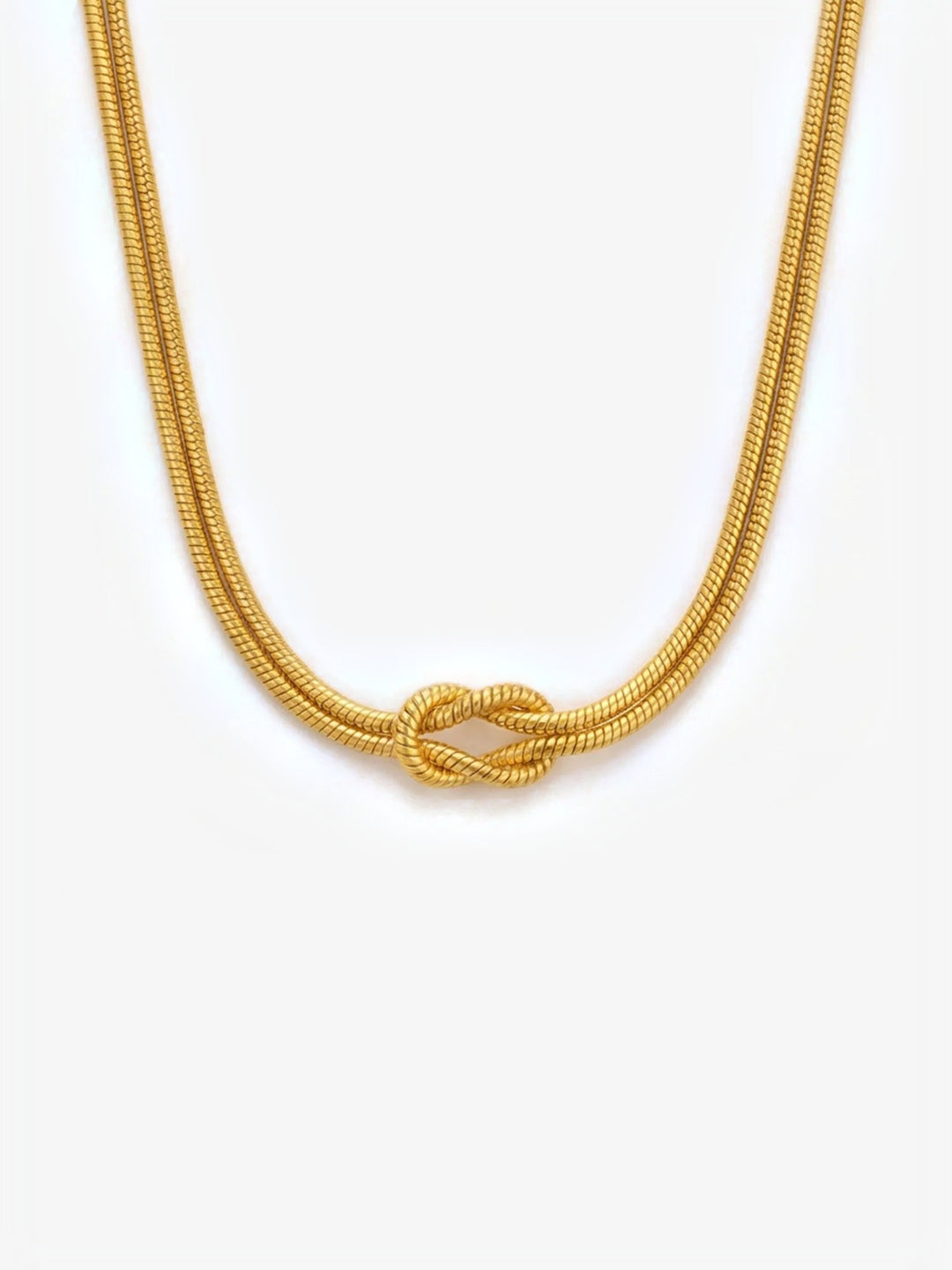 Collar Nudo de Amor oro