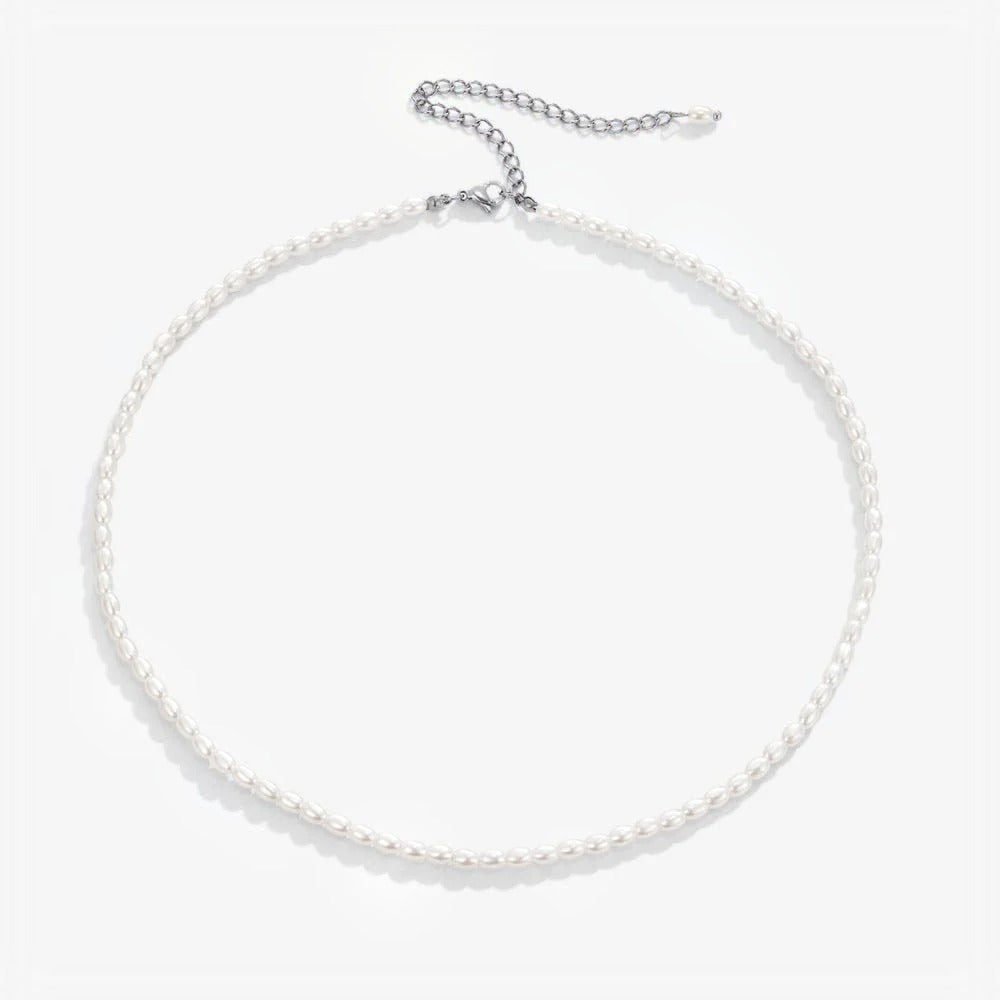 Collar Temi plata