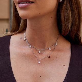 Collar Kayla plata