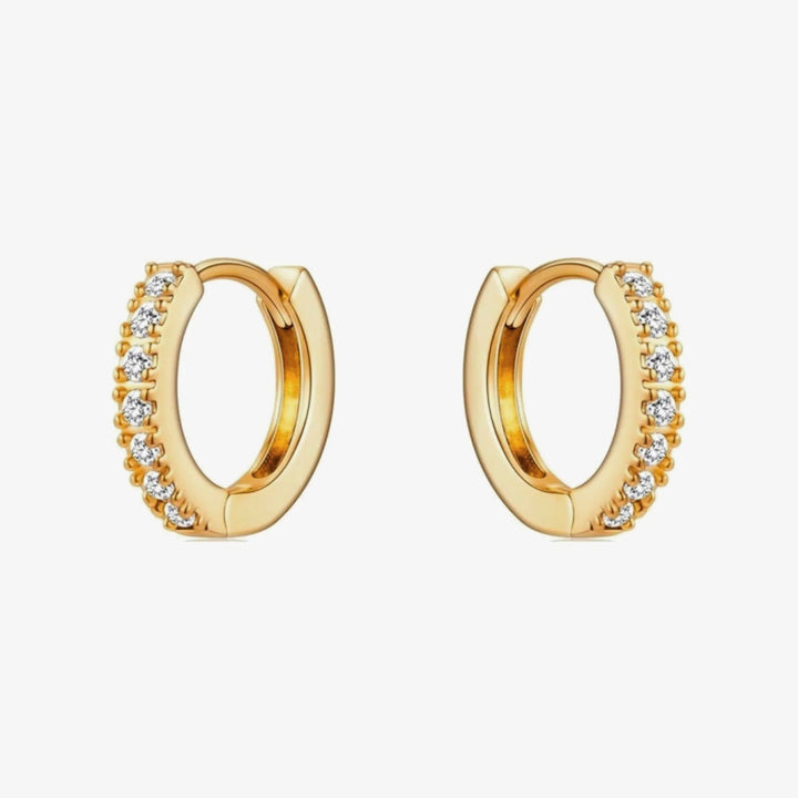 Aros Brillo oro