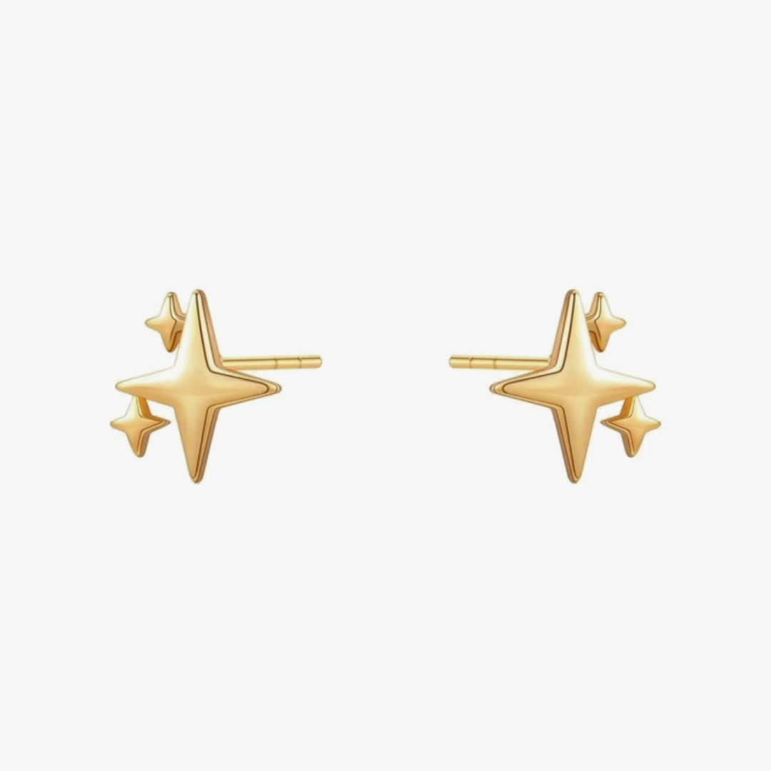 Pendientes Chispa oro