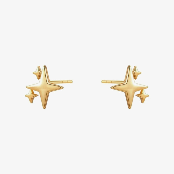 Pendientes Chispa oro