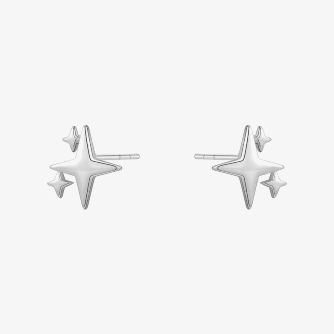 Pendientes Chispa plata