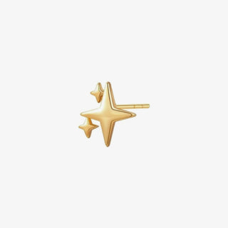 Pendiente Chispa oro
