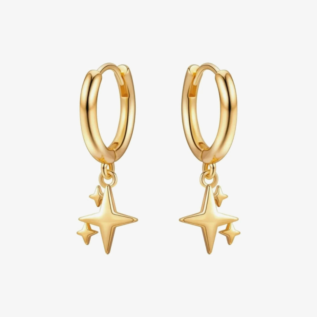 Pendientes Lucero oro