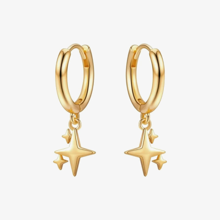 Pendientes Lucero oro