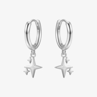 Pendientes Lucero plata