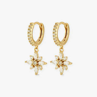 Aros Dalia en oro