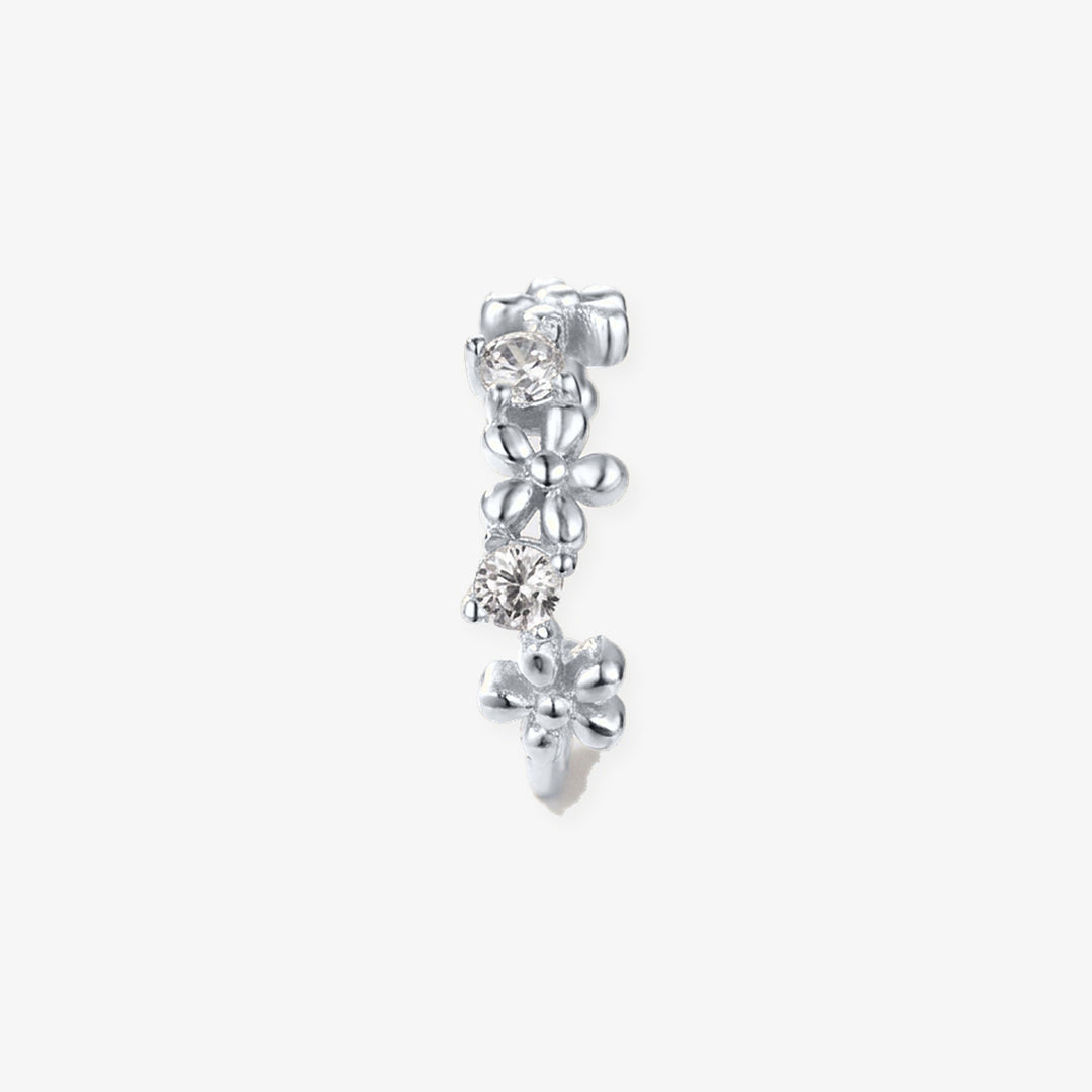 Earcuff Ramo en plata, unidad