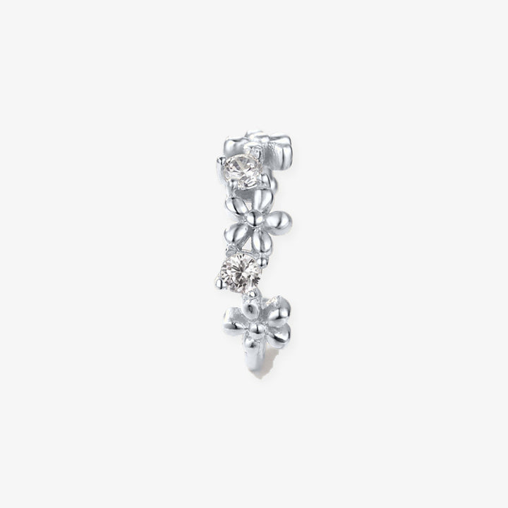 Earcuff Ramo en plata, unidad