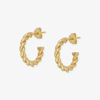Aros Espiga en oro