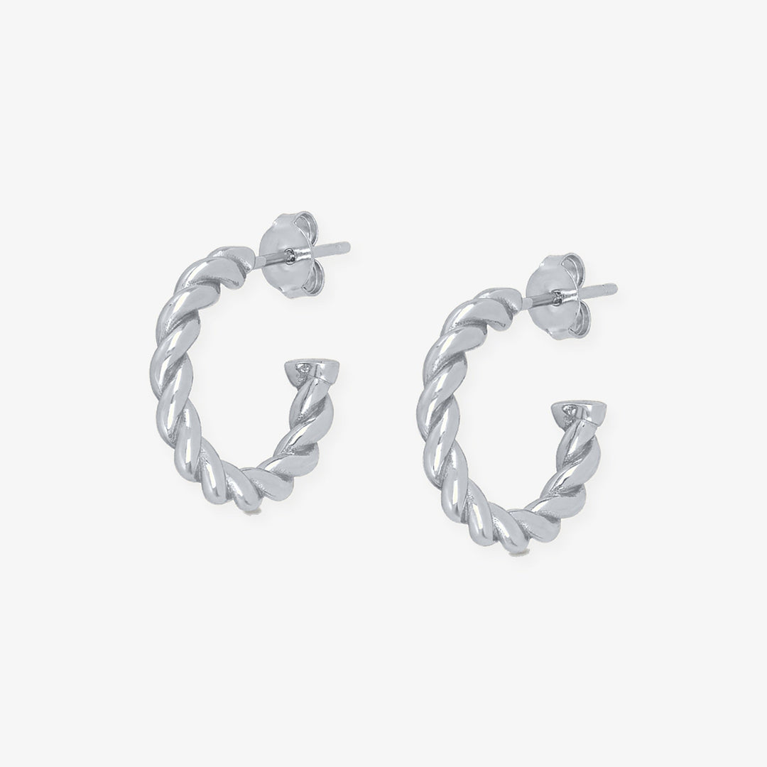 Aros Espiga en plata