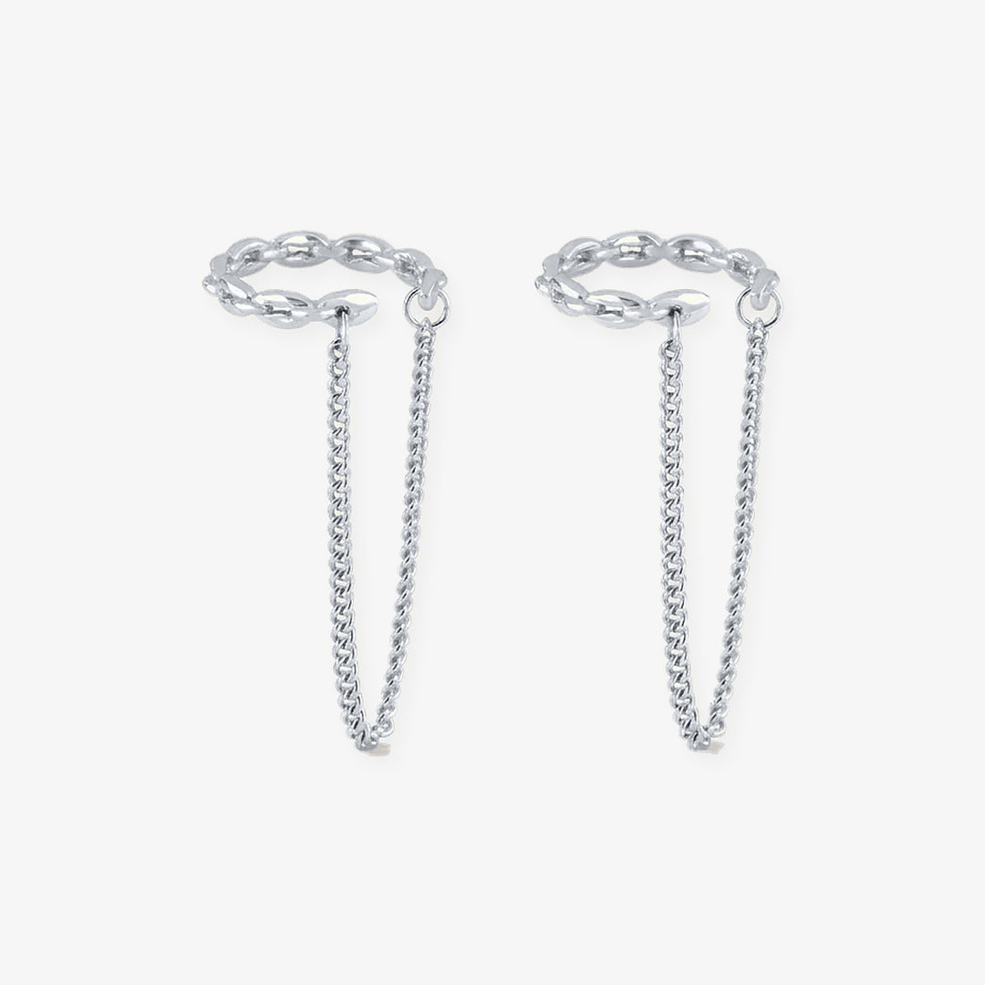 Earcuff Néctar en plata