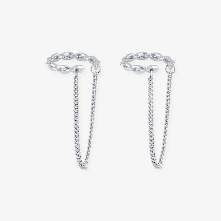 Earcuff Néctar en plata