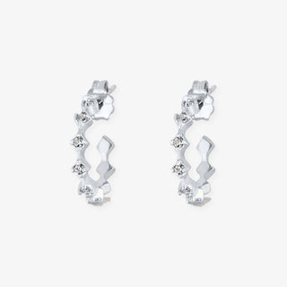 Aros Panal en plata