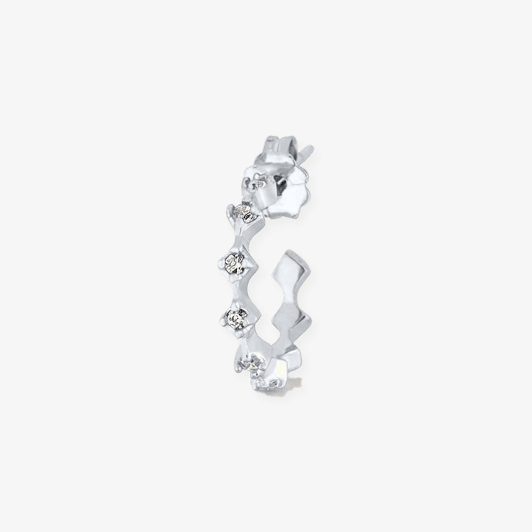 Aros Panal en plata, unidad
