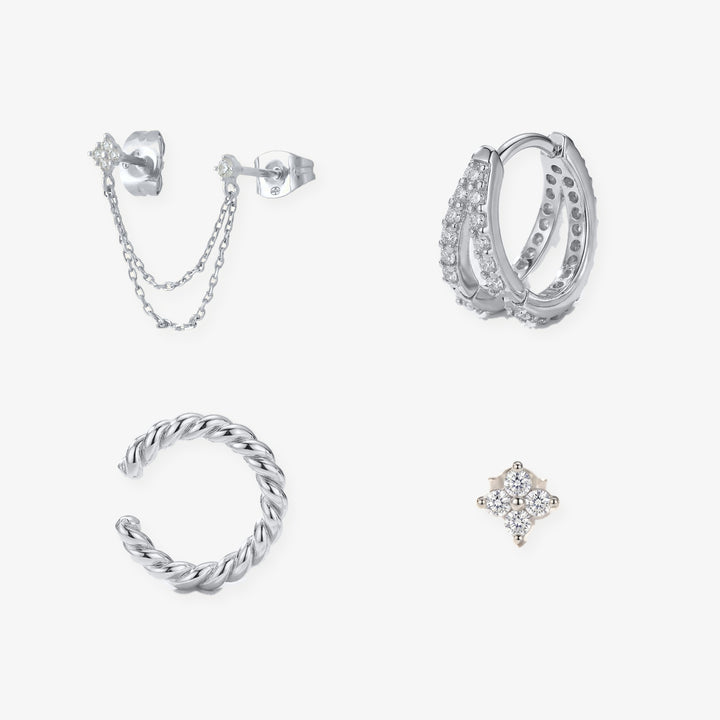 Set Órbita plata