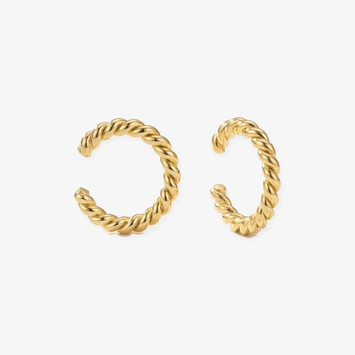 Earcuff Trenza oro