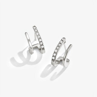 Pendientes Calista plata