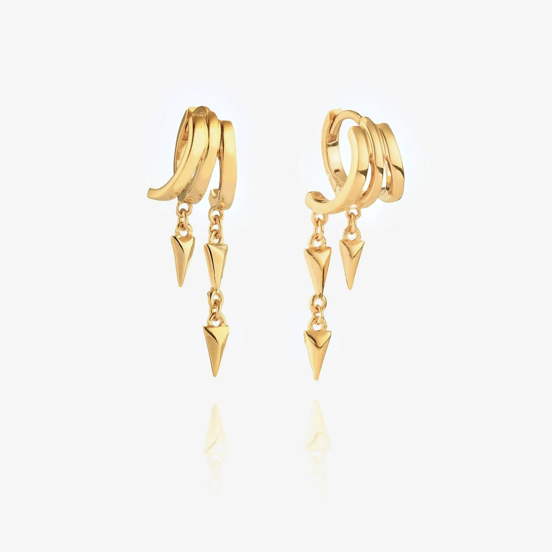 Pendientes Lynx oro