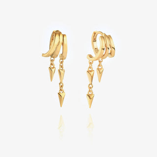 Pendientes Lynx oro
