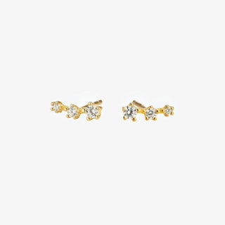Pendientes Santiago oro