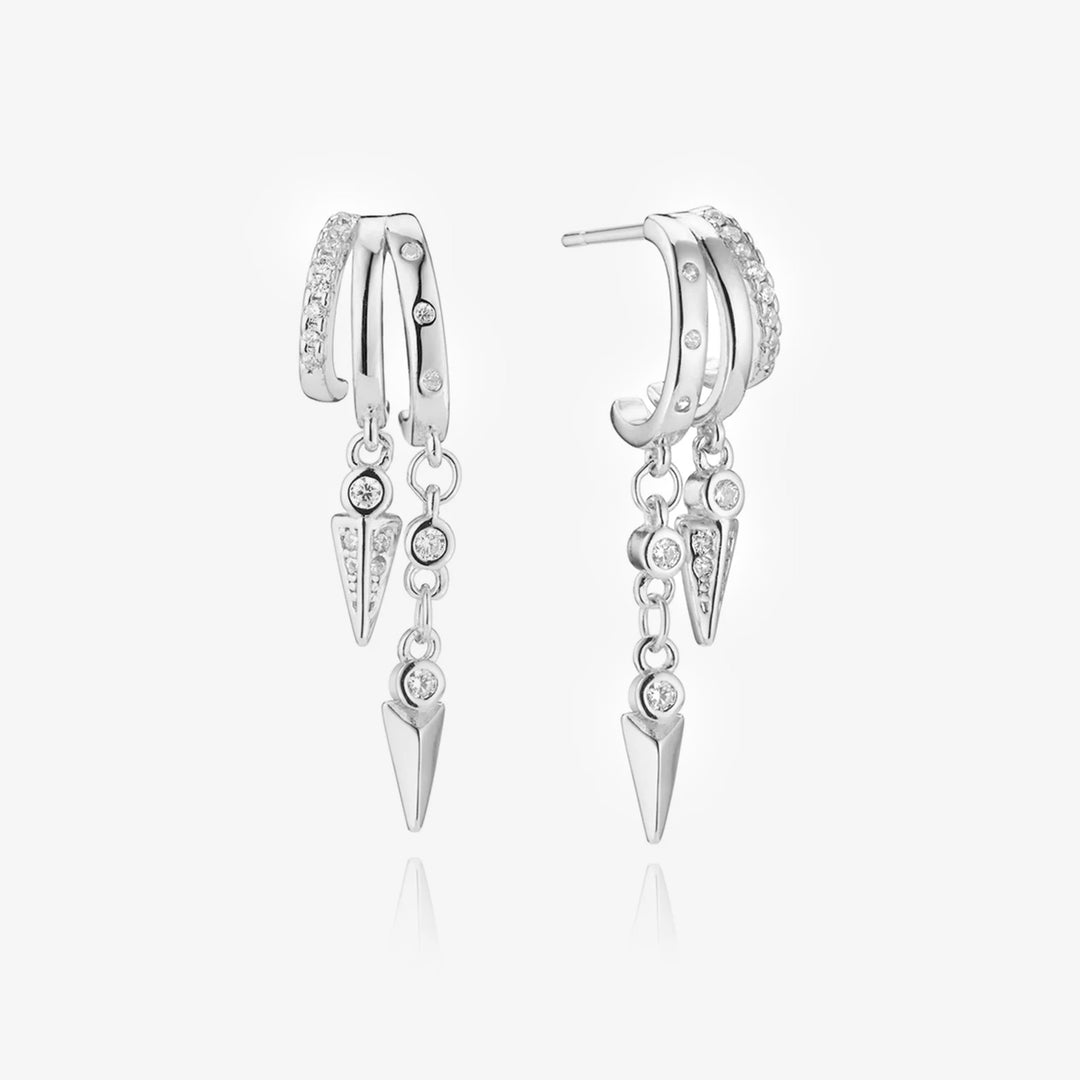 Pendientes Sienna plata