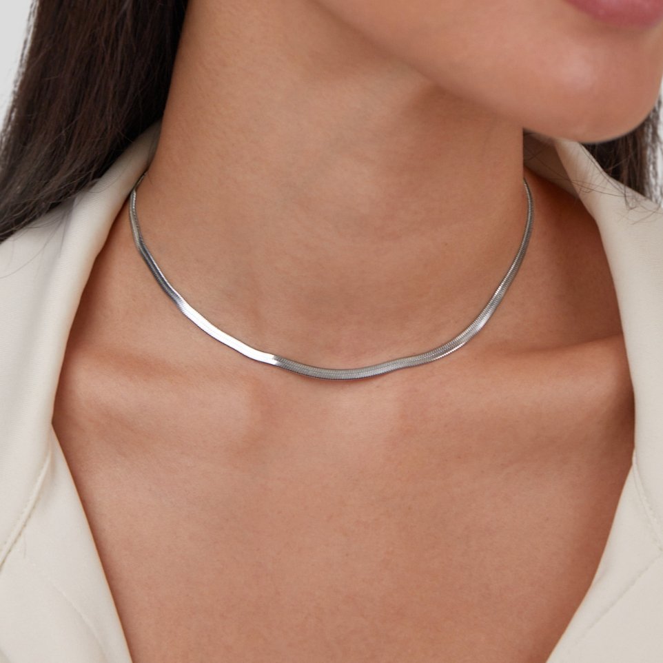 Collar Lucienne plata