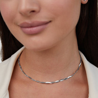 Collar Odette plata